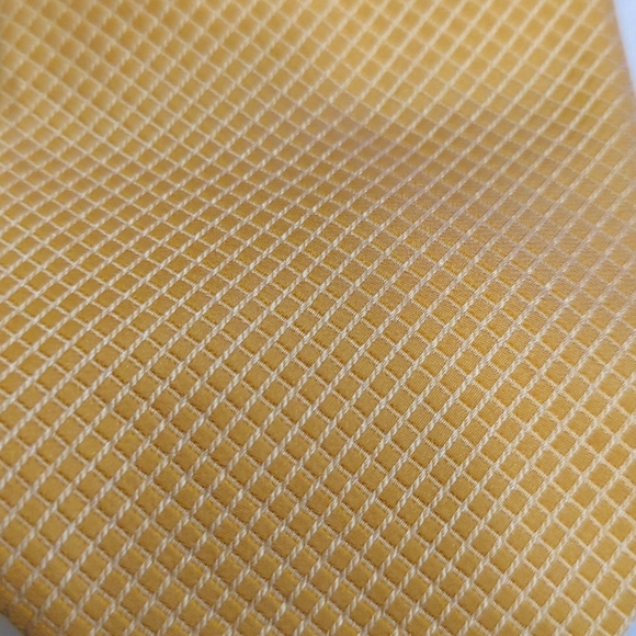 Joseph Abboud Men's Italian Silk Tie Gold/White - Picture 2 of 5